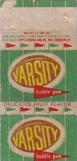 1949 Topps Varsity wrapper